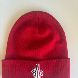 Moncler Vibrant Red  Beanie